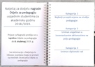 Natječaj za dodjelu Nagrade Odjela za pedagogiju uspješnim studentima za akademsku godinu 2018./2019.